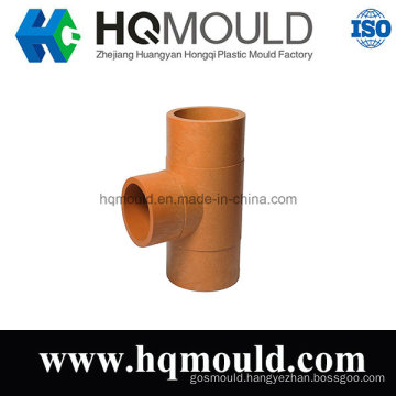 Plastic Injection Tee Pipe Fitting Industrial Mold